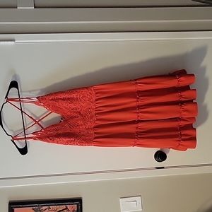 Perfectly Priscilla size 3X orange dress